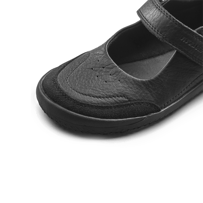 Load image into Gallery viewer, Vivobarefoot Gobi Bar Preschool Obsidian
