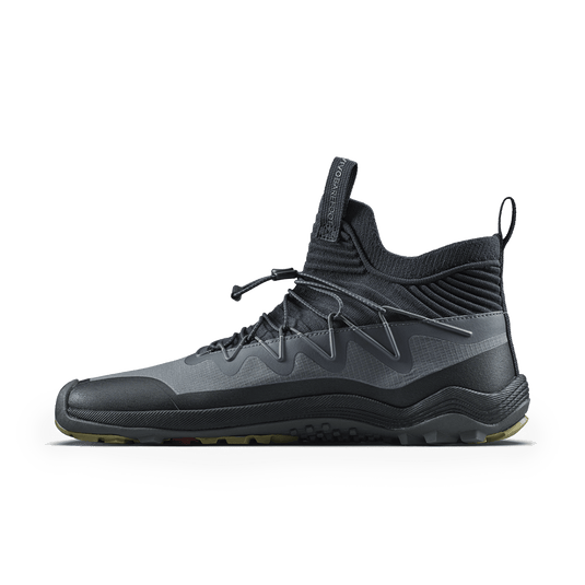 Vivobarefoot Primus Trail Flow Mid II Mens Dark Shadow
