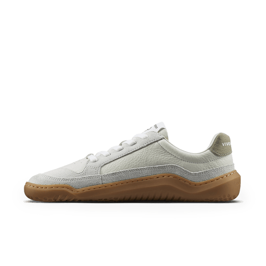 Vivobarefoot Gobi III Sneaker Leather Womens Limestone Dusty Green