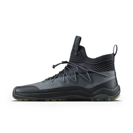 Vivobarefoot Primus Trail Flow Mid II Mens Dark Shadow-2