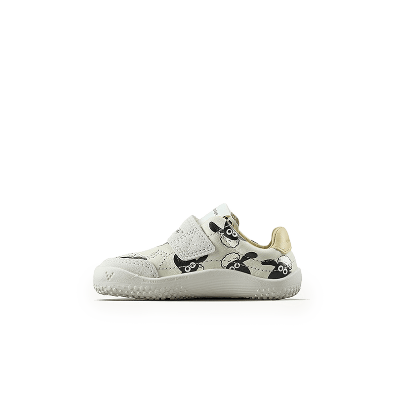 Load image into Gallery viewer, Vivobarefoot Gobi Sneaker Toddlers Barefoot Shoe – Shaun The Sheep
