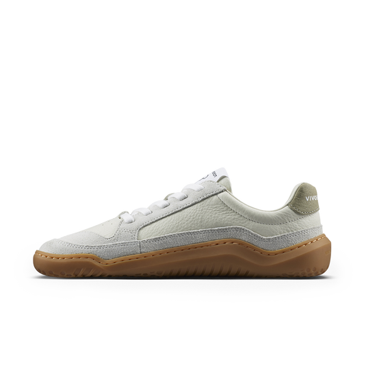 Vivobarefoot Gobi III Sneaker Leather Mens Limestone Dusty Green-2