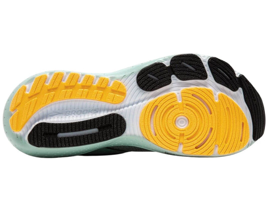 Mens Brooks Glycerin 21 Running Shoes in Cloud/Black/Gold – Size 13