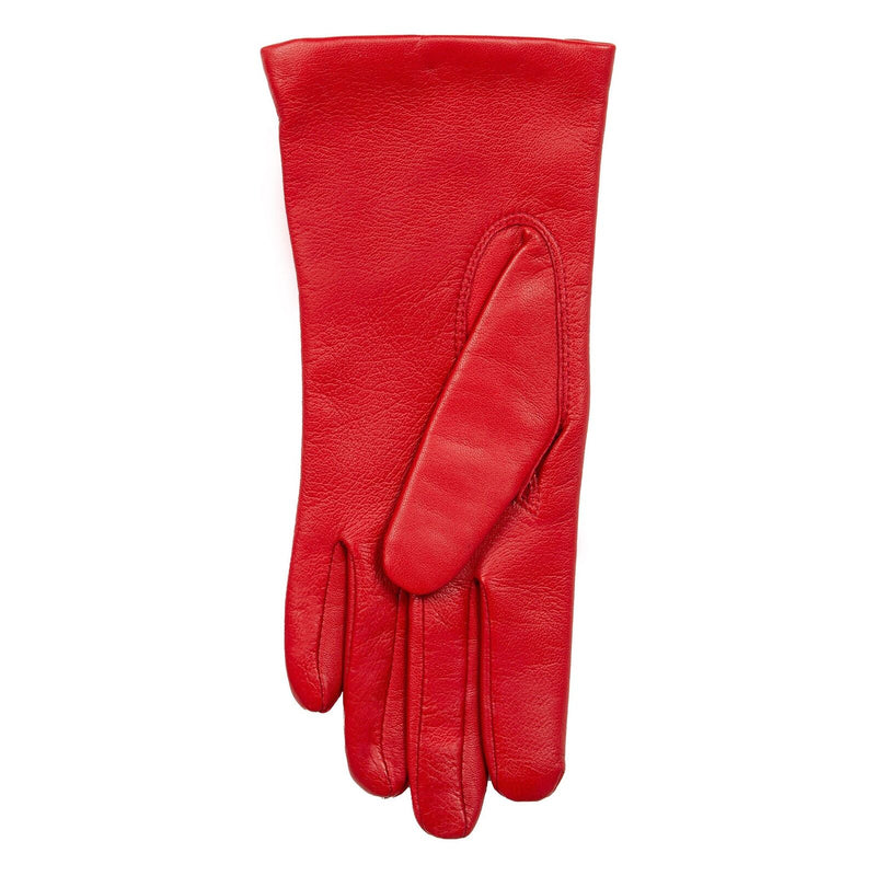 Load image into Gallery viewer, Dents Women's Emma Three-Point Leather Gloves - Berry Red
