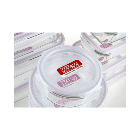 Lock & Lock 10-Piece Borosilicate Glass Complete Storage Container Gift Set w/ Lids-4