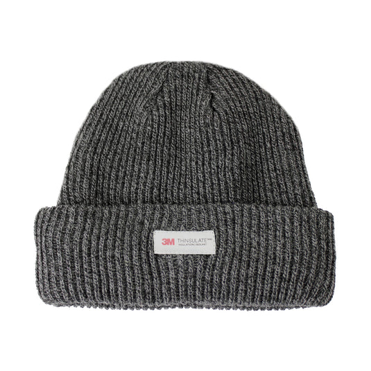 3M Thinsulate Beanie Hat Warm Winter Cap Pull On Thermal Snow - Charcoal-1