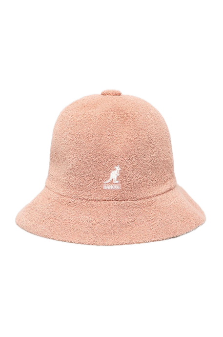 Kangol Bermuda Casual Bucket Hat Terry Towelling Cap - Dusty Rose