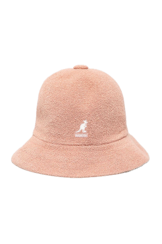 Kangol Bermuda Casual Bucket Hat Terry Towelling Cap - Dusty Rose