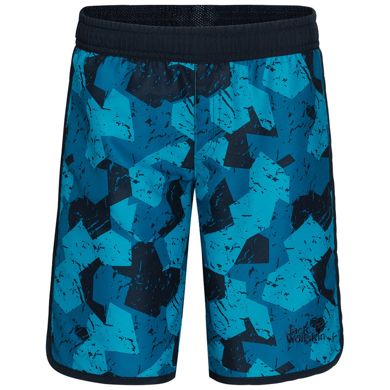 Load image into Gallery viewer, Jack Wolfskin Boys Summer Marble Board Shorts Sports Swimming Swim Kids
