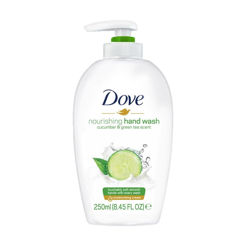 Load image into Gallery viewer, Dove Nourishing Hand Wash Cucumber Green Tea Scent 250mL-0
