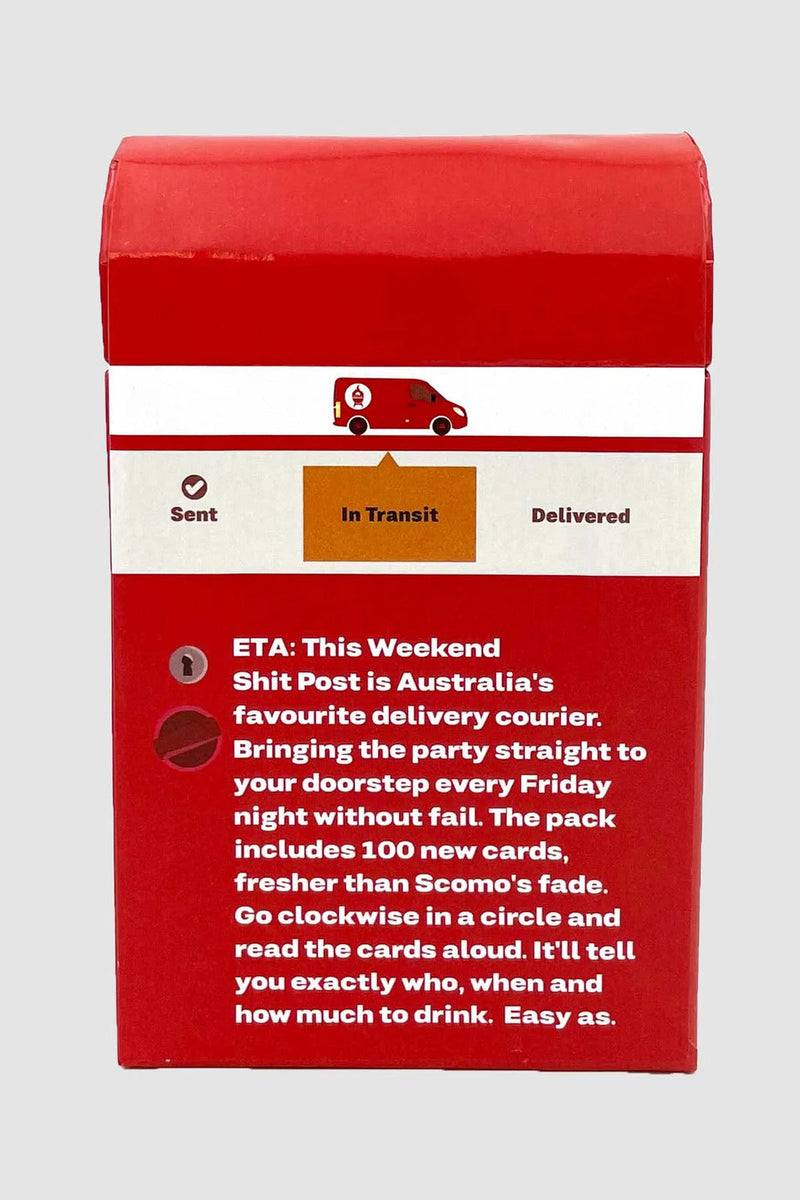 Load image into Gallery viewer, Cooked Aussies Shit Post Expansion Australia Post Courier-3
