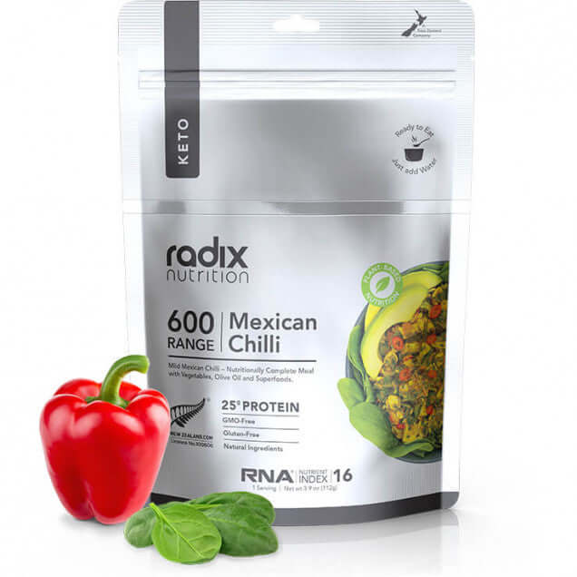 Radix Nutrition Keto 600 Plant-Based Mexican Chilli V8