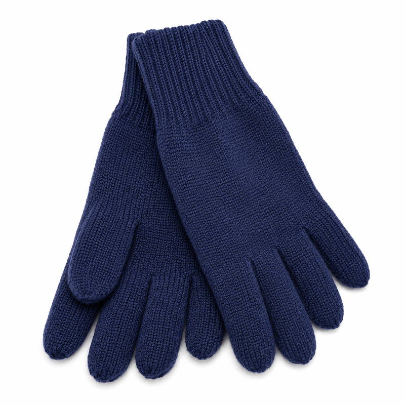 Load image into Gallery viewer, Dents 3M Thinsulate Lined Knit Gloves in Navy - One Size-0
