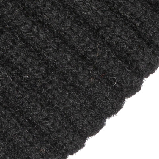 Mens Wool Blend Thinsulate  Lined Knitted Gloves - Black-4