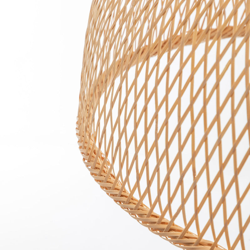 Load image into Gallery viewer, Natural Hand Woven Bamboo Dome Pendant Lamp Hanging Light Rattan Style-4
