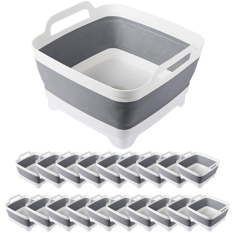 Load image into Gallery viewer, 20x Collapsible Strainer Foldable Fruit Veggies Wash Colander Storage Basket-0
