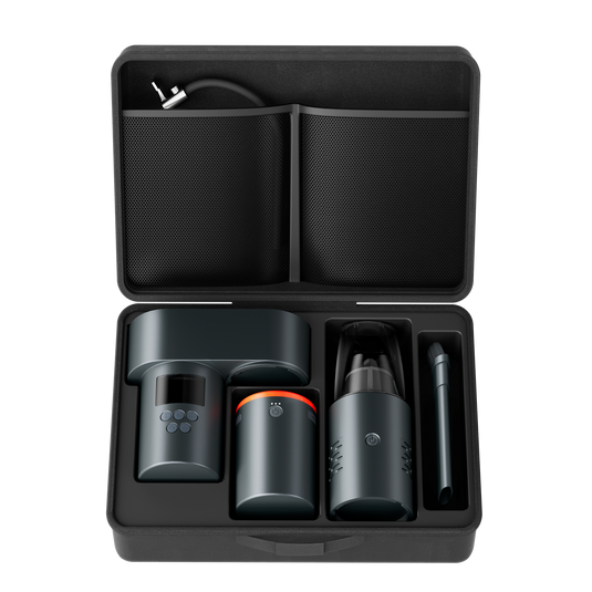 3-in-1 Auto Smart Kit with Tyre Inflator, Vacuum Cleaner, and Power Bank-0