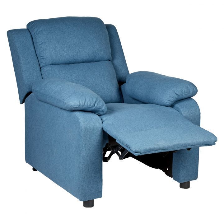 Load image into Gallery viewer, Erika Navy Blue Adult Recliner Sofa Chair Blue Lounge Couch Armchair Furniture-1
