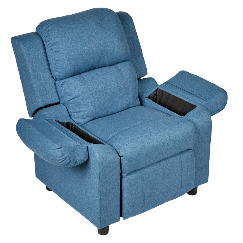 Load image into Gallery viewer, Erika Navy Blue Adult Recliner Sofa Chair Blue Lounge Couch Armchair Furniture-3
