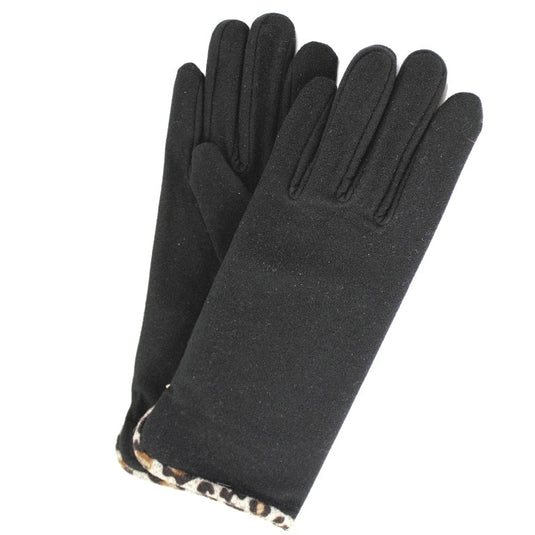 Dents Womens Four Way Stretch Knit Gloves With Three Point Stitch Detail-0