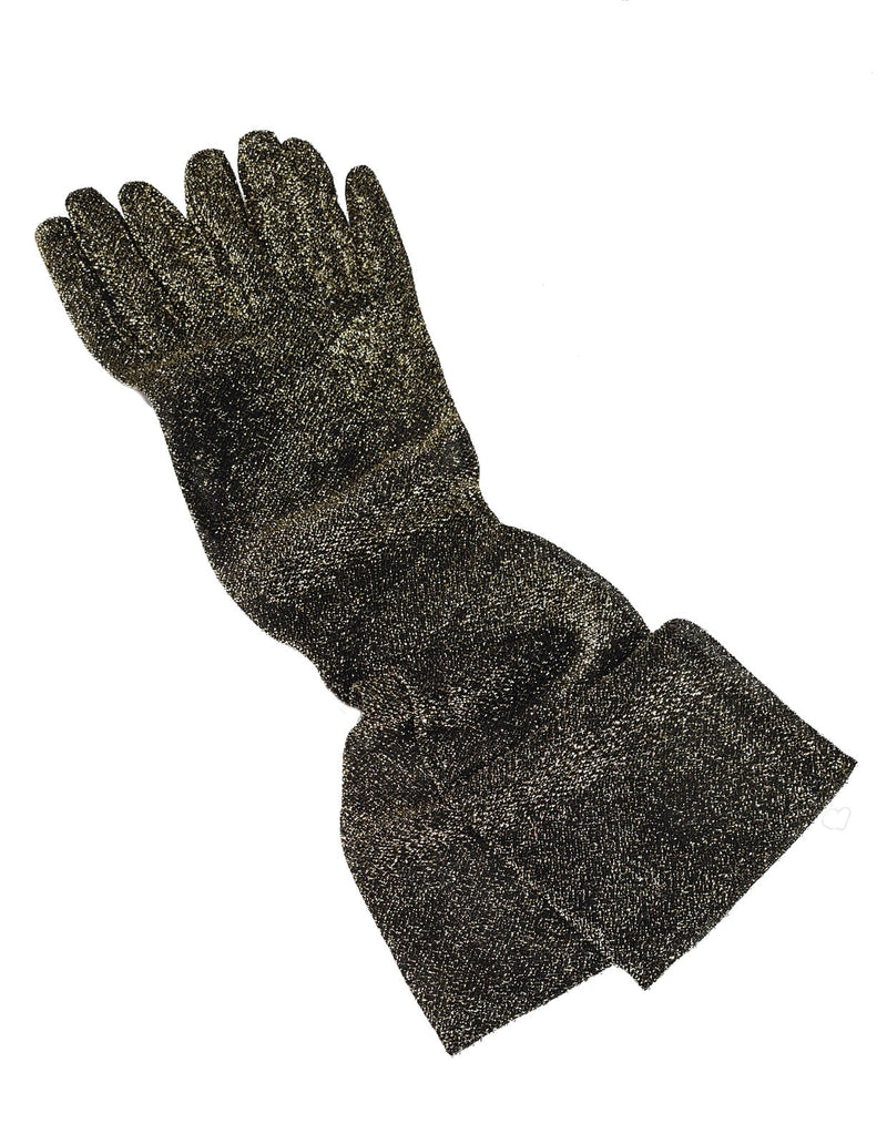 Load image into Gallery viewer, Dents Womens Elbow Length Mesh Gloves in Gold-2
