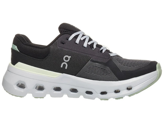 On Cloudrunner 2 Womens Running Shoes Shadow/Lima Size US 10-3