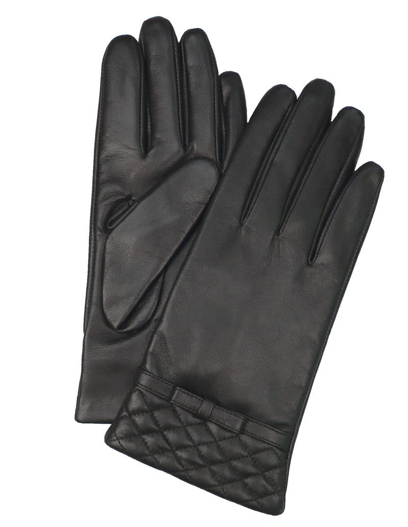 Load image into Gallery viewer, Dents Womens Kitty Sheepskin Genuine Leather Gloves Warm Winter Classic Ladies - Black-5
