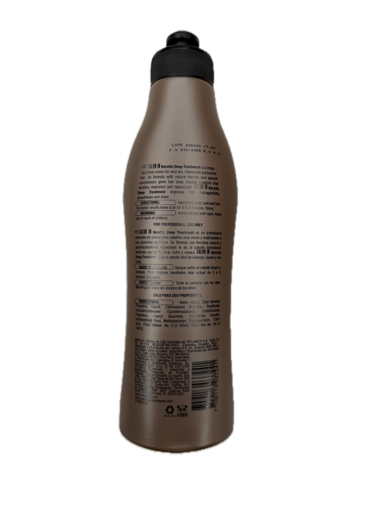 Recamier Professional Salon In Keratin Deep Treatment Moisture Creme 500g-3