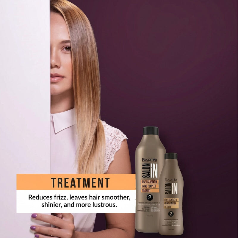 Load image into Gallery viewer, 1 Litre Premium Recamier Pure Keratin Treatment Smoothing Straightening (Step 2)-3
