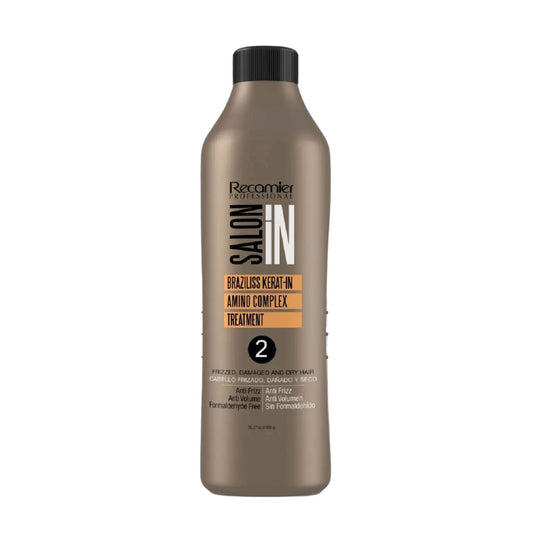 1 Litre Premium Recamier Pure Keratin Treatment Smoothing Straightening (Step 2)-1
