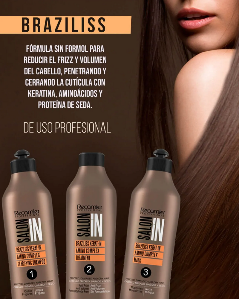 Load image into Gallery viewer, 1 Litre Premium Recamier Pure Keratin Treatment Smoothing Straightening (Step 2)-2
