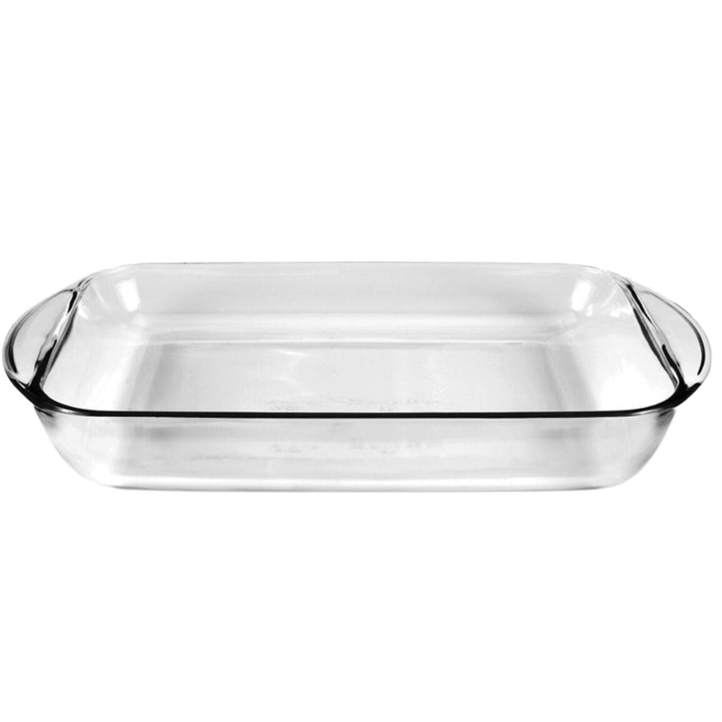 Load image into Gallery viewer, 2x Anchor Hocking Fire King 34x28cm 4L Rectangular Glass Baker Dish - Clear-4
