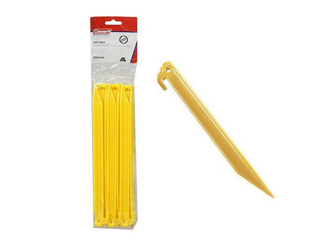 Load image into Gallery viewer, 6pcs Coleman 300mm ABS Pegs Heavy Duty Tent Awnings Sport Nets Peg-2
