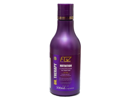 Nutrition Pro Conditioner 300ml (Seaweed Protein / Macadamia and D'pantenol) by FGZ Keratin & Nanoplasty SAFE-1