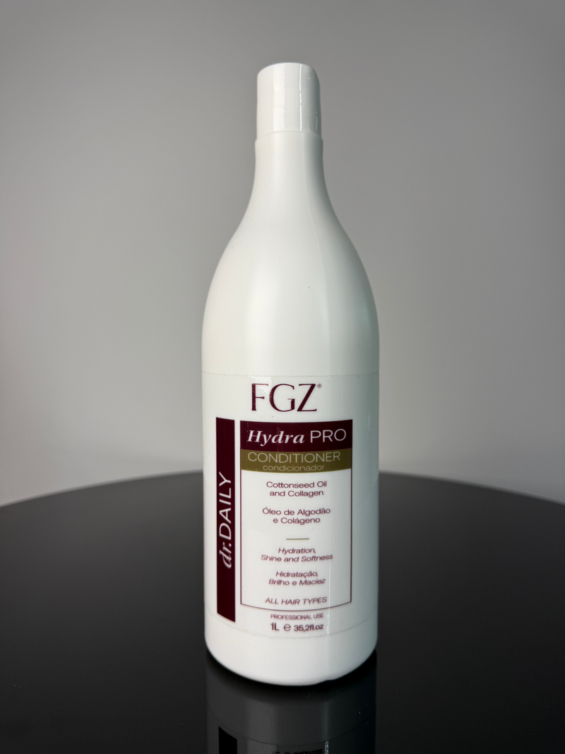 Load image into Gallery viewer, Hydra Pro Conditioner 1L (Cottonseed Oil / Collagen / Silk Protein) by FGZ - Keratin &amp; Nanoplasty SAFE-3
