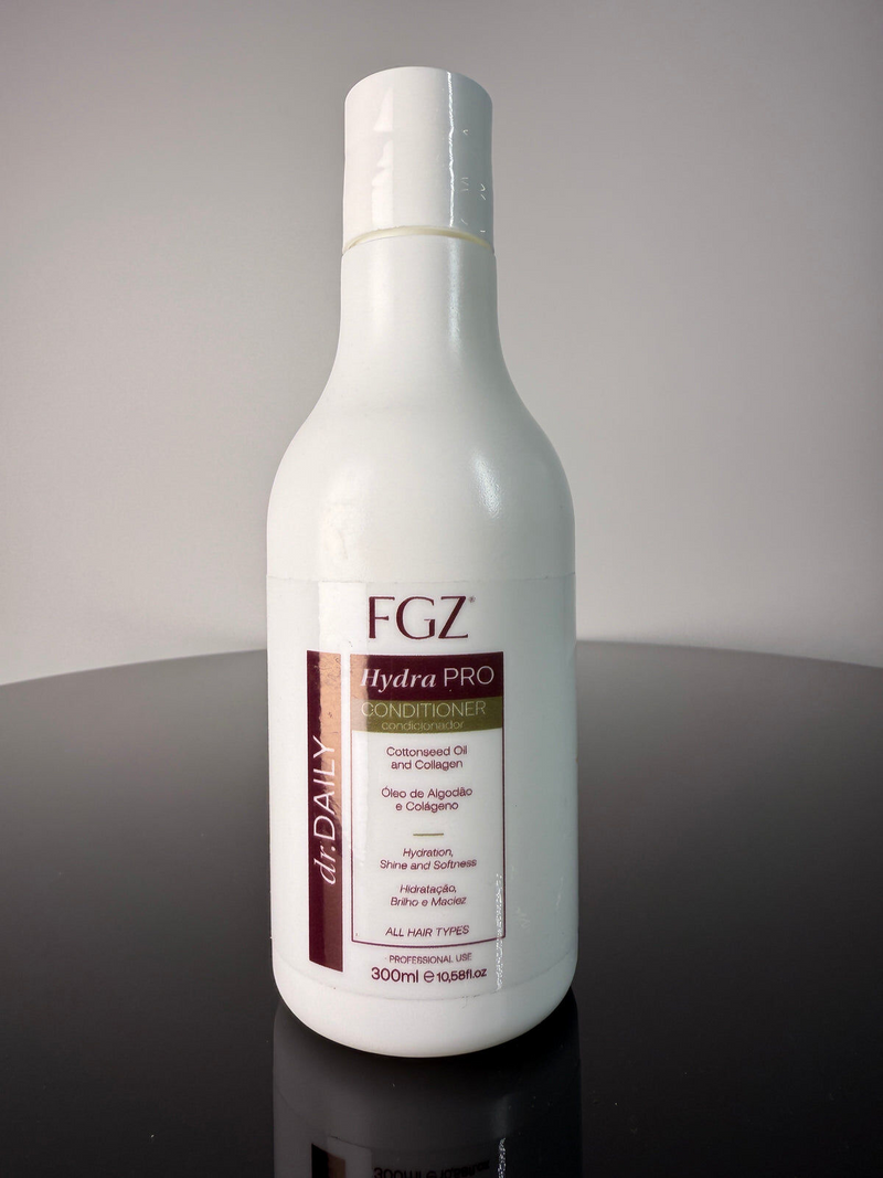 Load image into Gallery viewer, Hydra Pro Conditioner 300ml (Cottonseed Oil / Collagen / Silk Protein) by FGZ Keratin &amp; Nanoplasty SAFE-3
