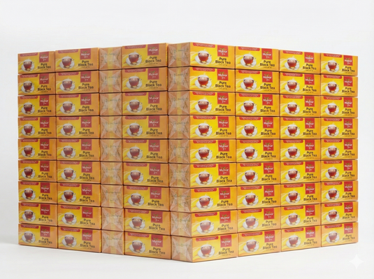 72x Muinar 130g (9.36kg Total) Pure Black Tea - Loose Leaf (Bulk Box) 9.36kg Total-1