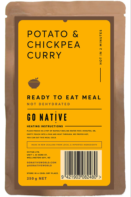 Go Native MRE Potato & Chickpea Curry