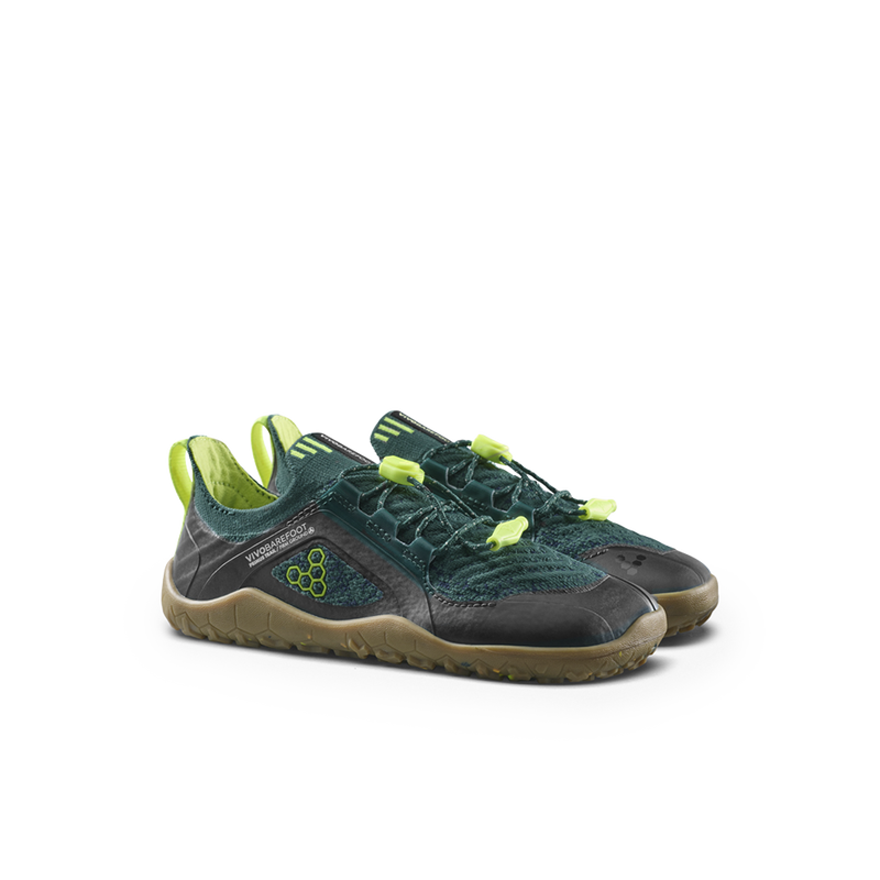 Load image into Gallery viewer, Vivobarefoot Primus Trail Knit FG Kids June Bug-3
