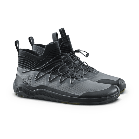 Vivobarefoot Primus Trail Flow Mid II Mens Dark Shadow