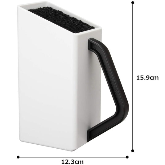 Victorinox Swiss Classic Empty Cutlery Knife Block in White-2