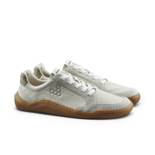 Vivobarefoot Gobi III Sneaker Leather Womens Limestone Dusty Green
