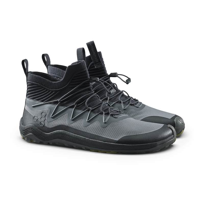 Load image into Gallery viewer, Vivobarefoot Primus Trail Flow Mid II Mens Dark Shadow-3
