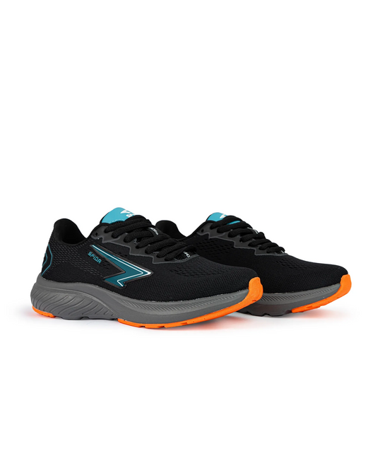 Brazen Boys Runner - Black/Teal Lace-1