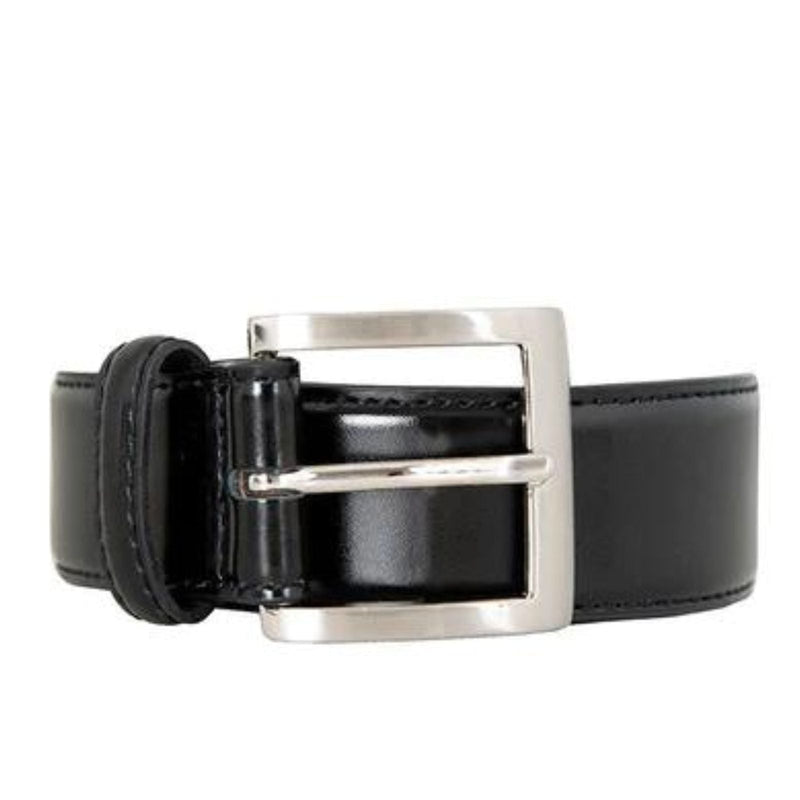 Load image into Gallery viewer, Dents Mens Contrast-Lined Leather Belt - Black-0
