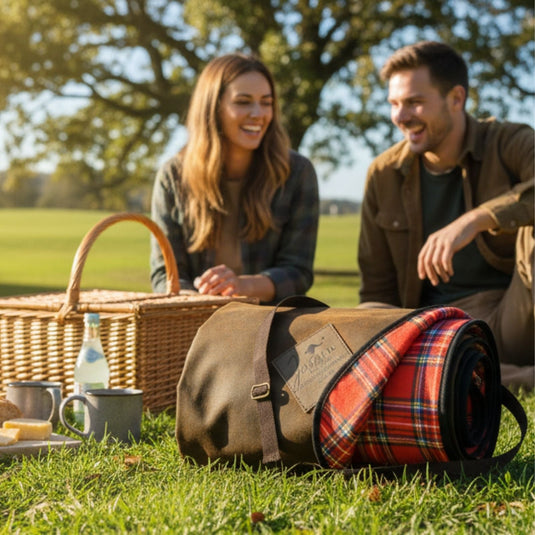 Jacaru 8003 Picnic Blanket – Waterproof Backing | Australian Made