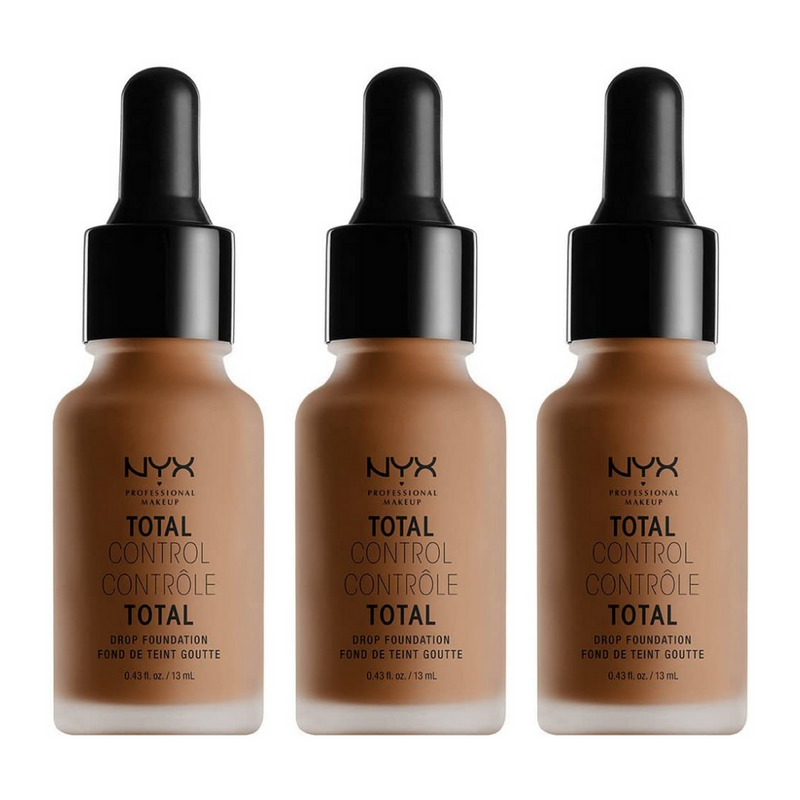 Load image into Gallery viewer, 3x NYX Total Control Drop Foundation Soft Matte Buildable Coverage - 19 Mocha-0
