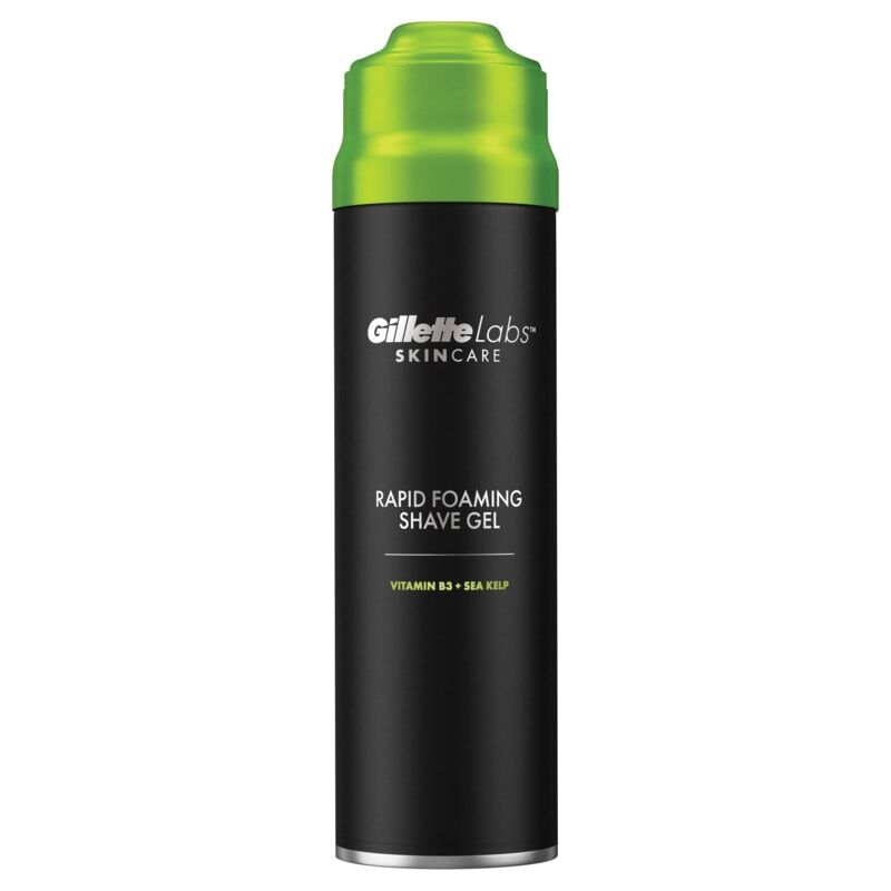 Load image into Gallery viewer, Gillette Labs 198ml Rapid Foaming Shave Gel Mens Sea Kelp Skin Protection-0
