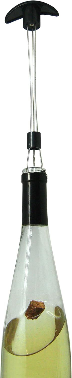 Load image into Gallery viewer, Vin Bouquet Cork Extractor Lifter Wine Bottle in Black/Silver-2
