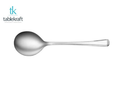 Tablekraft Harley Soup Spoon (18/10 Stainless Steel) Modern 170mm-2